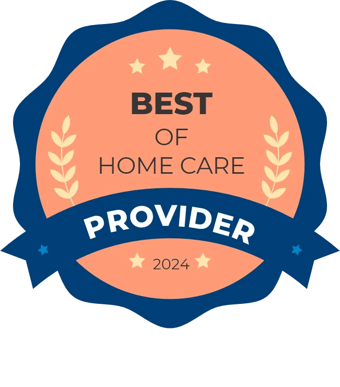 Best of homecare provider badge