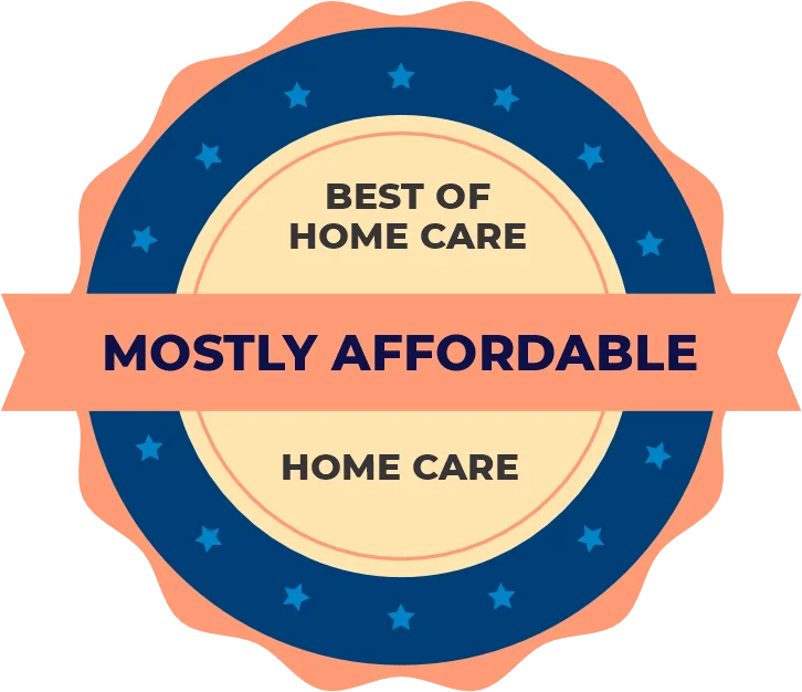 Best of homecare Mostly affordable badge